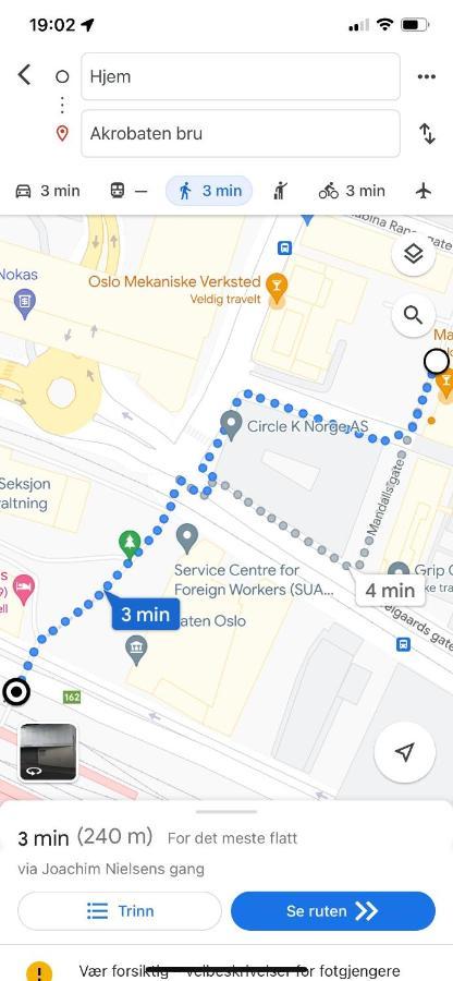 Top Floor City Center Flat With Free Parking Oslo Exteriör bild