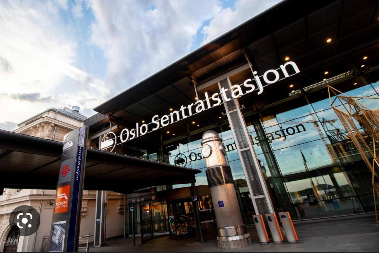 Top Floor City Center Flat With Free Parking Oslo Exteriör bild