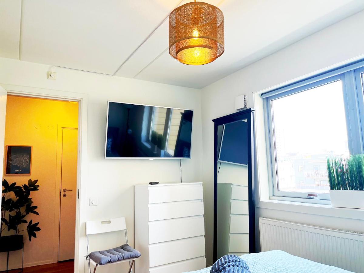 Top Floor City Center Flat With Free Parking Oslo Exteriör bild